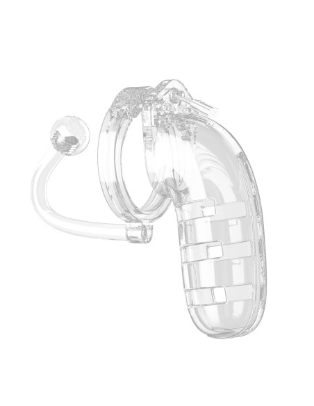 Cage de chasteté avec Plug ManCage Modèle 12 13 x 4.5 cm Transparente