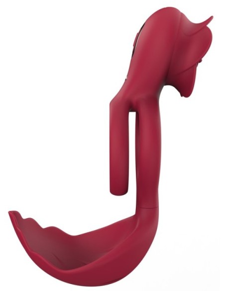 Cockring avec Rose Vibrante ROSEVIBS