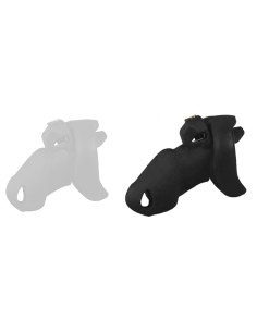 Cage de Chasteté Flexty M 10.5 x 3.5cm Noire