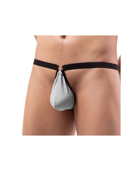 String Mini Stretch Gris String Mini Stretch Gris