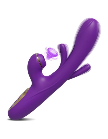 Vibro Rabbit Clitsuck 13 x 3.6cm Violet