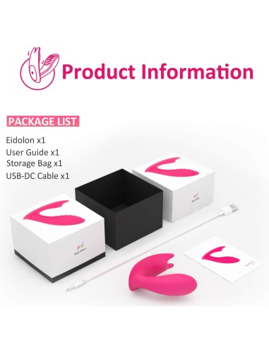 Stimulateur connecté Eidolon 8.6 x 4.6 cm