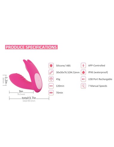 Stimulateur connecté Eidolon 8.6 x 4.6 cm