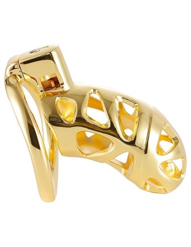 Cage de chasteté Very Lock 10.5 x 3.5 cm Dorée