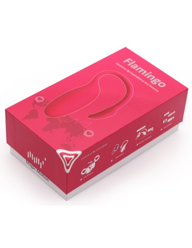 Oeuf Vibrant Flamingo avec Contrôle à distance 7.2 x 3 cm