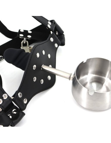 Cendrier Humain Humiliclop Inox