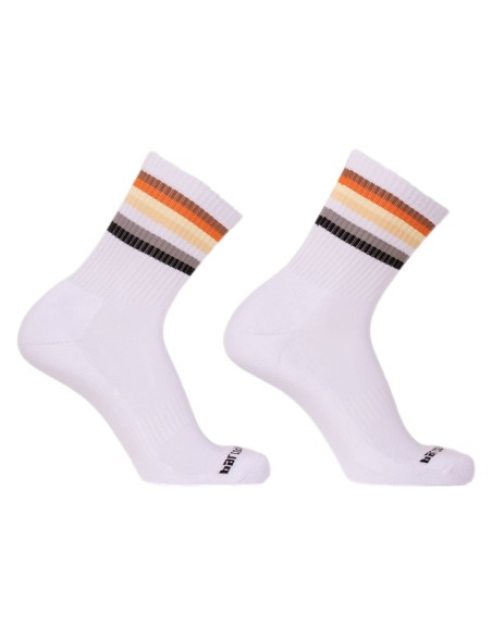 Chaussettes blanches Bear Flag Fetish Half Socks Chaussettes blanches Bear Flag Fetish Half Socks