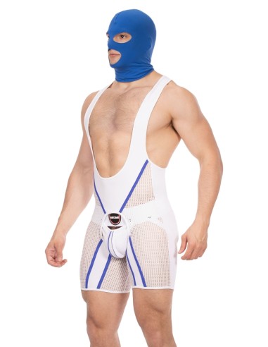 Cagoule Face Mask Bleue