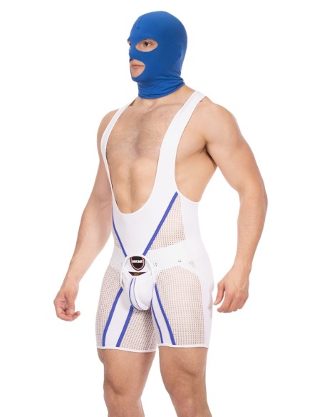 Cagoule Face Mask Bleue