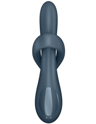 Vibro Rabbit Heat Flex 4 Gris