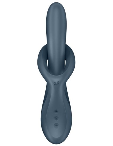Vibro Rabbit Heat Flex 4 Gris