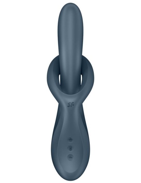 Vibro Rabbit Heat Flex 4 Gris