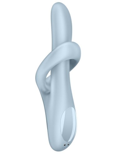 Vibro Rabbit Heat Flex 4 Bleu