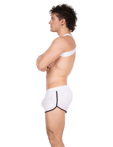 Harnais élastique Everette Blanc