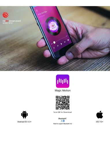 Oeuf Vibrant Flamingo avec Contrôle à distance 7.2 x 3 cm