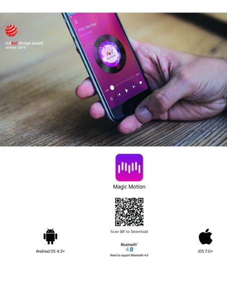 Oeuf Vibrant Flamingo avec Contrôle à distance 7.2 x 3 cm