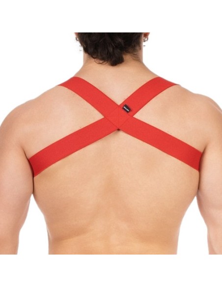 Harnais élastique Everette Rouge