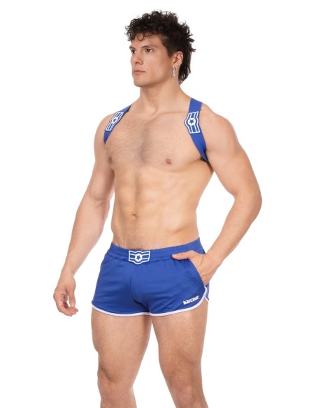 Harnais élastique Everette Bleu