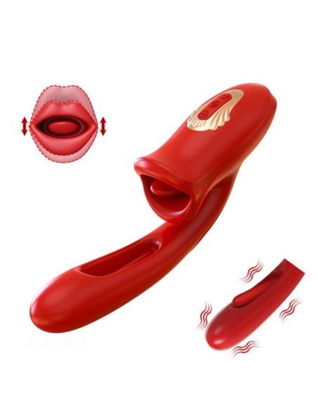 Vibro Rabbit Liptaps 13 x 3.6cm