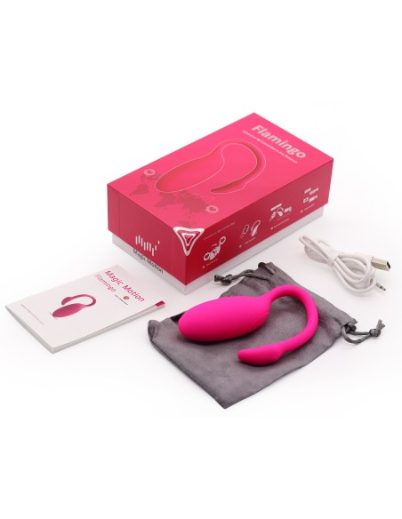 Oeuf Vibrant Flamingo avec Contrôle à distance 7.2 x 3 cm