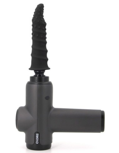 Embout Gode Tonglo pour Pistolet de massage 13 x 3.7cm