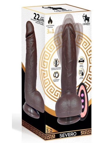 Gode vibrant Va-et-Vient Severo Centauro 18 x 4cm