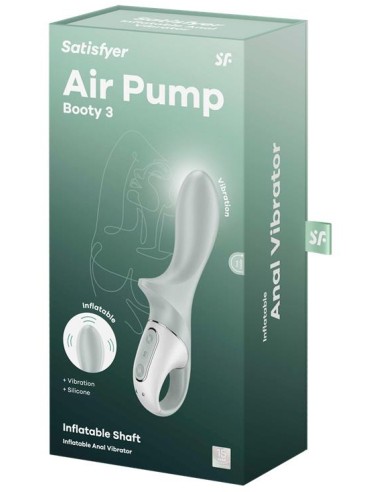 Vibro Gonflable Air Pump Booty 3 8 x 3.5cm