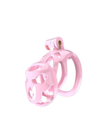 Cage de chasteté Bouh M 8 x 3.5 cm Rose