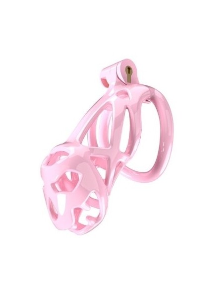 Cage de chasteté Bouh L 10 x 3.5 cm Rose