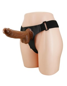 Gode Ceinture Micheal 15 x 4.3cm Marron