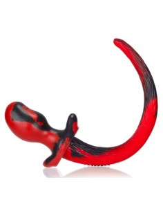 Plug Queue Puppy Tail Bulldog 11.5 x 6 cm Rouge