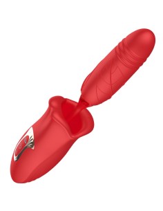 Vibro Poussée et Bouche Doble Sens 10.5 x 3.1cm