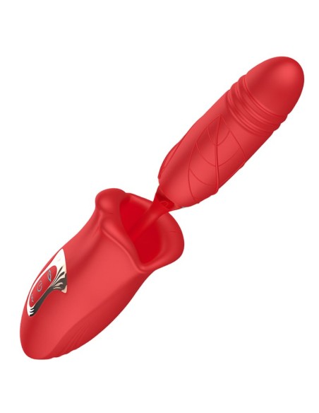 Vibro Poussée et Bouche Doble Sens 10.5 x 3.1cm
