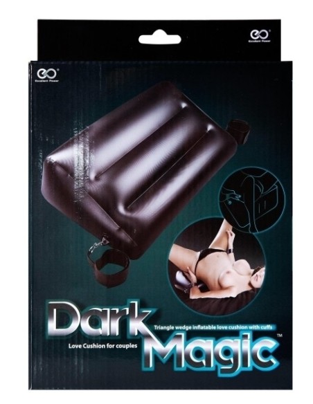 Coussin gonflable avec Menottes Dark Magic 60 x 40cm Coussin gonflable avec Menottes Dark Magic 60 x 40cm