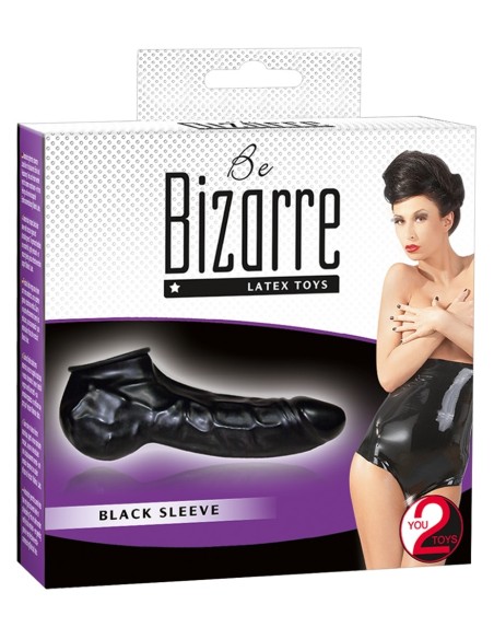 Gaine Latex pour pénis Be Bizarre Noire Gaine Latex pour pénis Be Bizarre Noire