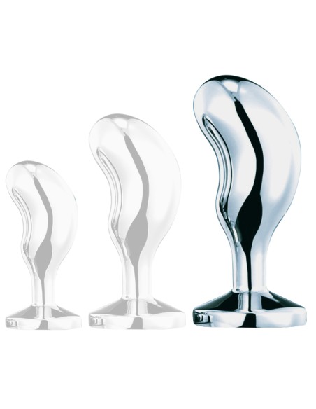 Plug Bean Silver L 9 x 3.5cm