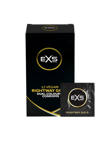 Préservatifs Rightway Gold 53mm x12