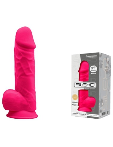 Gode Silexd Modèle 4 - 8.5" - 16 x 5cm Rose