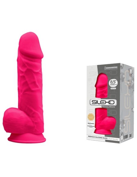 Gode Silexd Modèle 4 - 8.5" - 16 x 5cm Rose