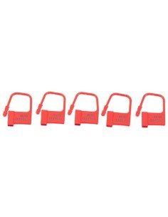 Lot de 5 Cadenas Lock Numérotés Rouge