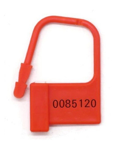 Lot de 5 Cadenas Lock Numérotés Rouge