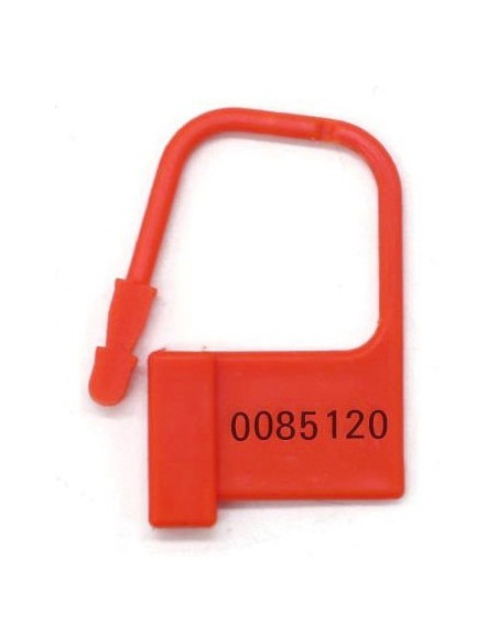Lot de 5 Cadenas Lock Numérotés Rouge
