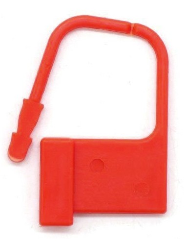 Lot de 5 Cadenas Lock Numérotés Rouge