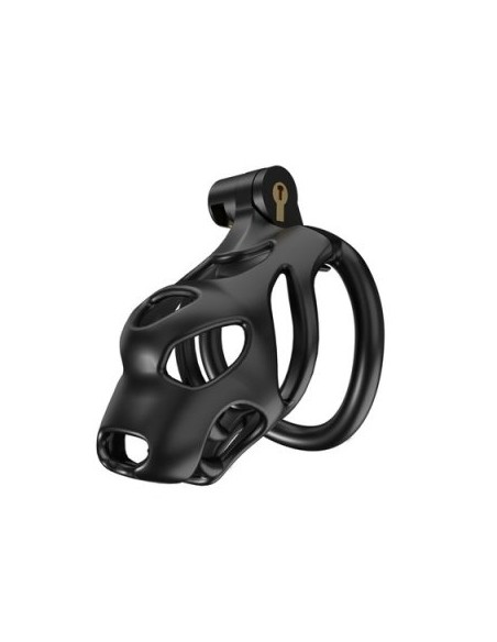 Cage de chasteté Dog M 8 x 3.7 cm Noire