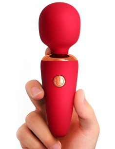 Mini Wand Creamy Vibes 10 cm Tête 30 mm Rouge
