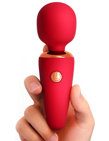 Mini Wand Creamy Vibes 10 cm Tête 30 mm Rouge