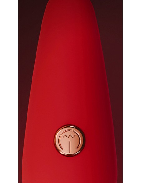 Mini Wand Creamy Vibes 10 cm Tête 30 mm Rouge