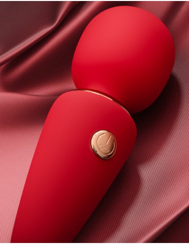 Mini Wand Creamy Vibes 10 cm Tête 30 mm Rouge