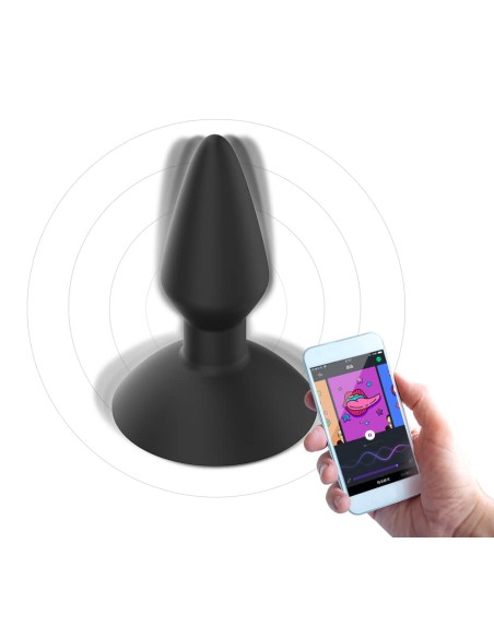 Plug Vibrant Contrôle à Distance EQUINOX 9 x 3.5 cm