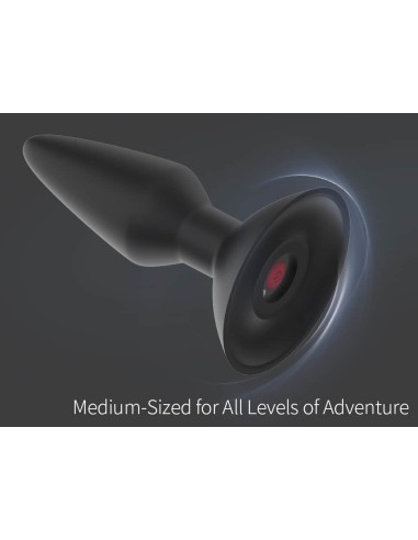 Plug Vibrant Contrôle à Distance EQUINOX 9 x 3.5 cm